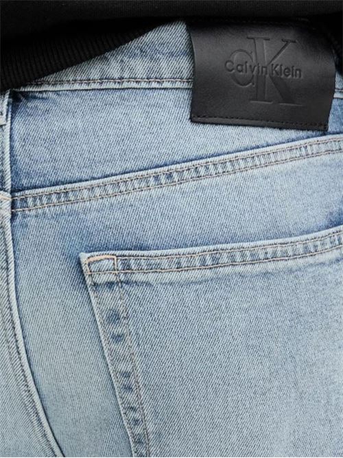 Jeans slim gamba dritta Calvin Klein | LV04RD900G35A